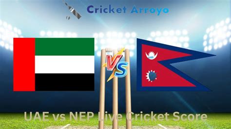 uae vs nepal odi|UAE vs NEP Full Scorecard, UAE vs Nepal 2022 Updates.